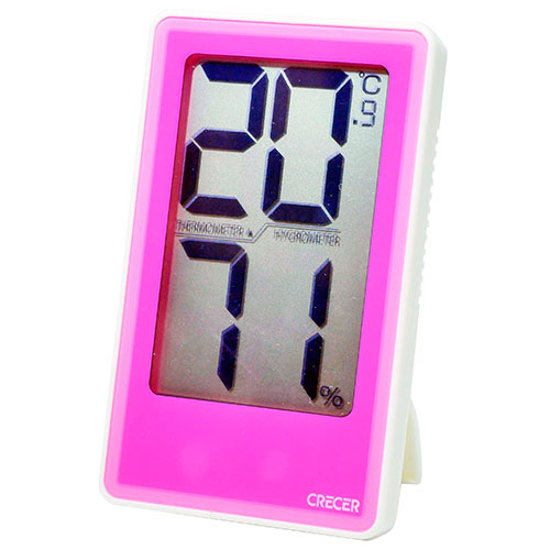 【送料無料】 デジタル温度計 湿度計 (CRECER) でか文字デジタル温湿度計 ／・CR-2000P