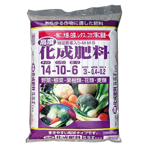 高度化成肥料14-10-6 GS 土 肥料・薬 2kg