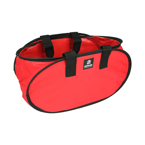 【送料無料】 ツールバッグ 工具入れ 工具袋 ポップアップバッグ 赤色 幅430×奥行280×高さ250mm